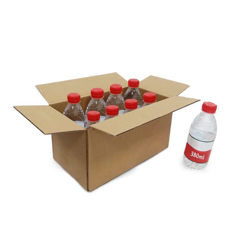 Edenseelake صناديق شحن إدنسيل ليك 11 x 6 x 6 صندوق كرتون مضلع، 25 عبوة - Image 4